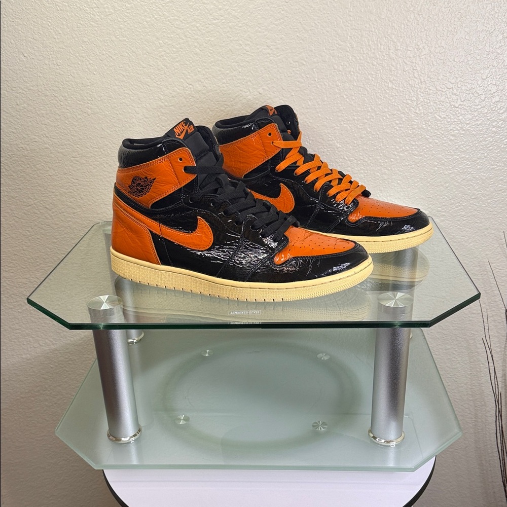 2019 Air Jordan 1 High Shattered Backboard 3.0 SBB Size 13 BlackStarfish Chicago